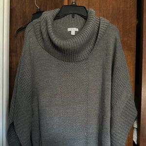 New York & Company XS Poncho Sweater